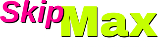 Logo firmy SkipMax - klient systemu Odpadomat